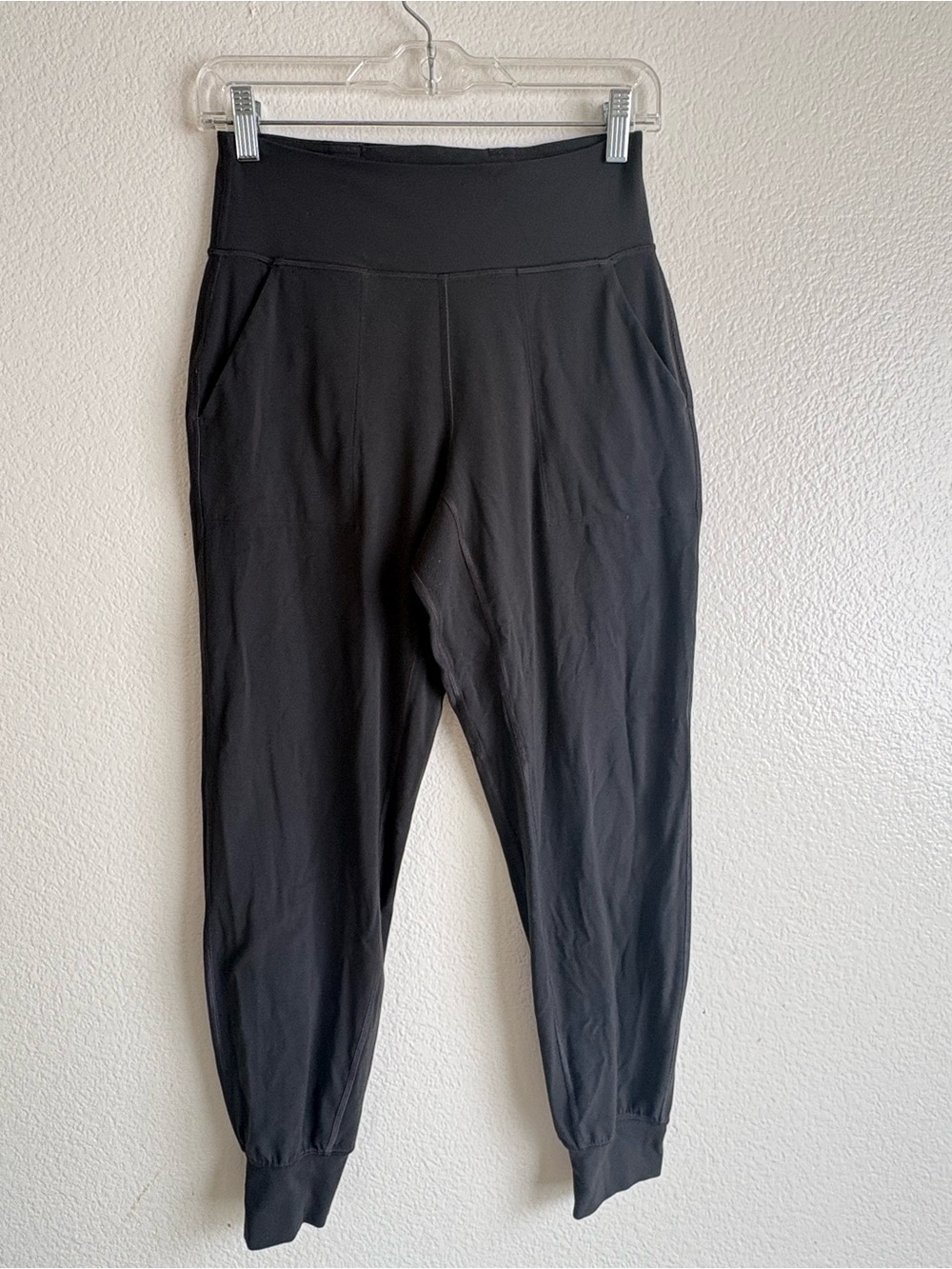 lululemon athletica gray High-Waist Joggers leggings with Cuffed Ankles